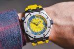 ساعت مچی اودمار پیگه افشور زرد Audemars Piguet Offshore 6561W - Image 3