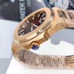 ساعت مچی پتک فیلیپ مردانه مدل ناتیلوس رزگلد Patek Philippe - Image 4