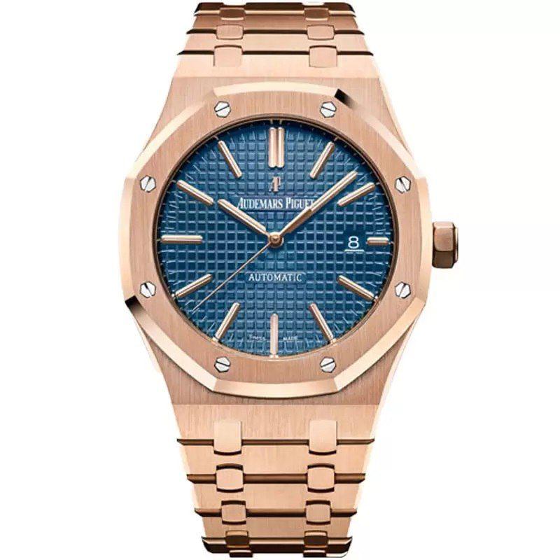 photo_2024-07-11_11-56-22 ساعت مچی مردانه اودمار پیگه رزگلد صفحه سفید Audemars Piguet Royal Oak