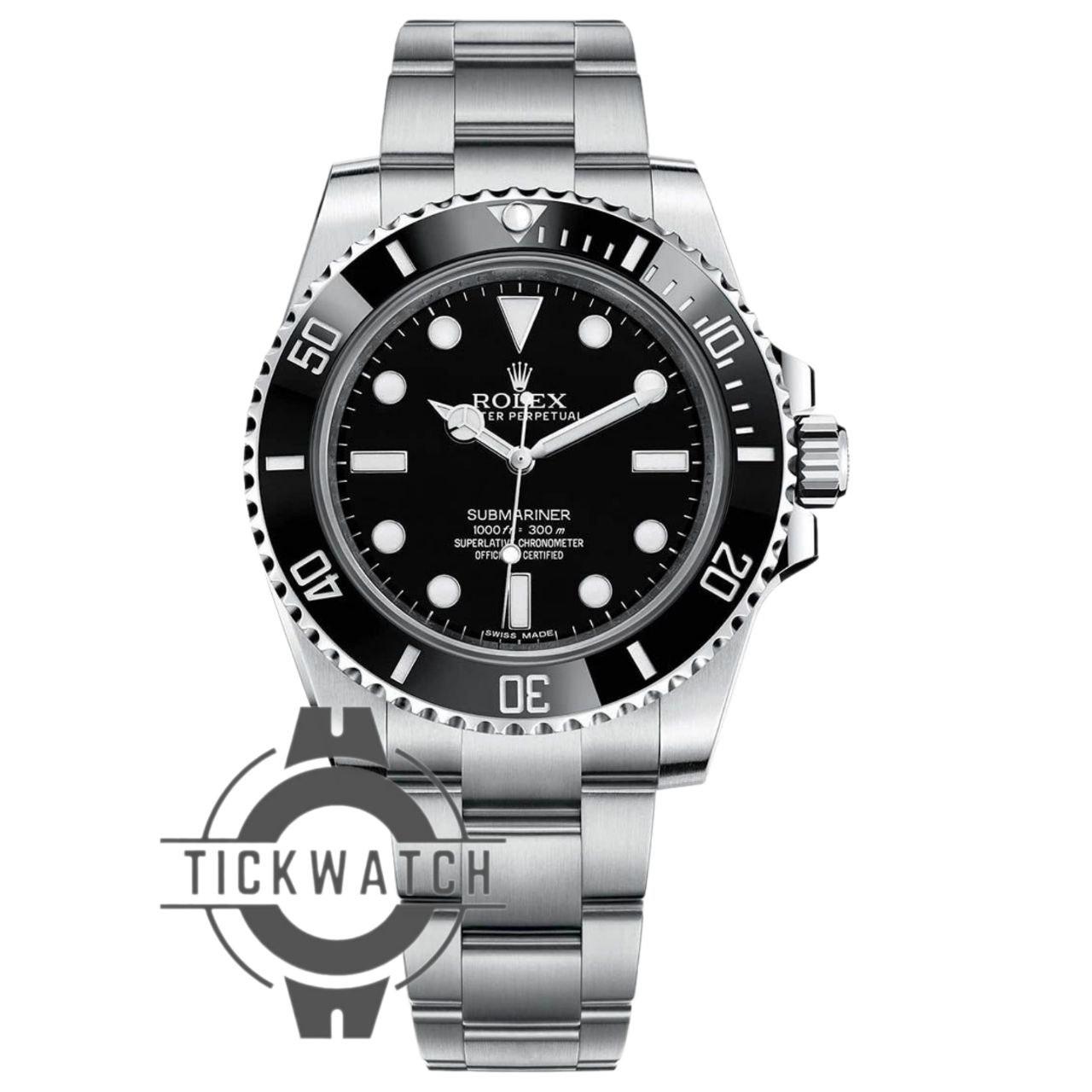 photo_2024-08-11_19-10-58 ساعت مچی رولکس مردانه مدل سابمارینر صفحه مشکی ROLEX SUBMARINER - Image 1