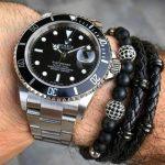 ساعت مچی رولکس مردانه مدل سابمارینر صفحه مشکی ROLEX SUBMARINER - Image 5
