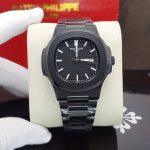 ساعت مچی پتک فیلیپ مردانه تمام مشکی مدل ناتیلوس Patek Philippe