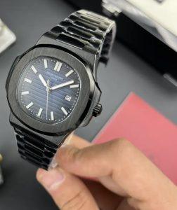 patek philippe nautilus black blue dial Nuorashop 2