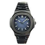 ساعت مچی پتک فیلیپ ناتیلوس مردانه صفحه سورمه ای مدل Patek Philippe