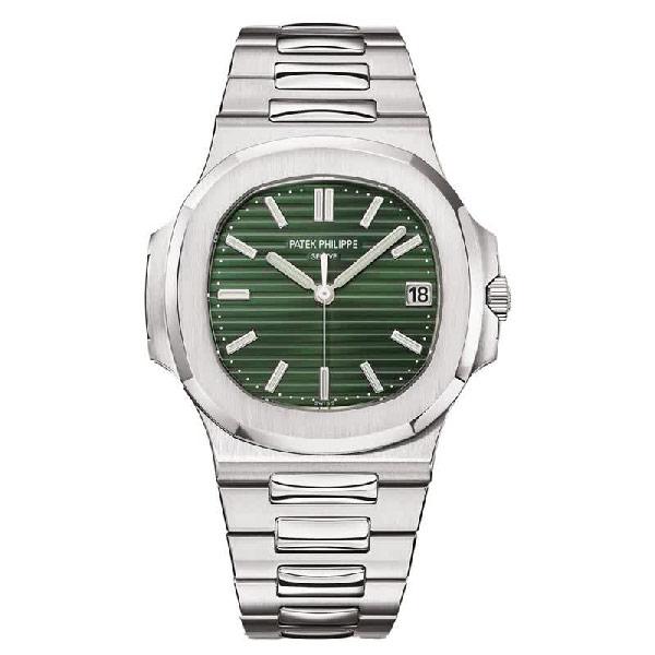 patek-phillipe-nautilus ساعت مچی پتک فیلیپ ناتیلوس مردانه صفحه سبز Patek Philippe - Image 1