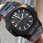 ساعت مچی پتک فیلیپ مردانه تمام مشکی مدل ناتیلوس Patek Philippe - Image 10
