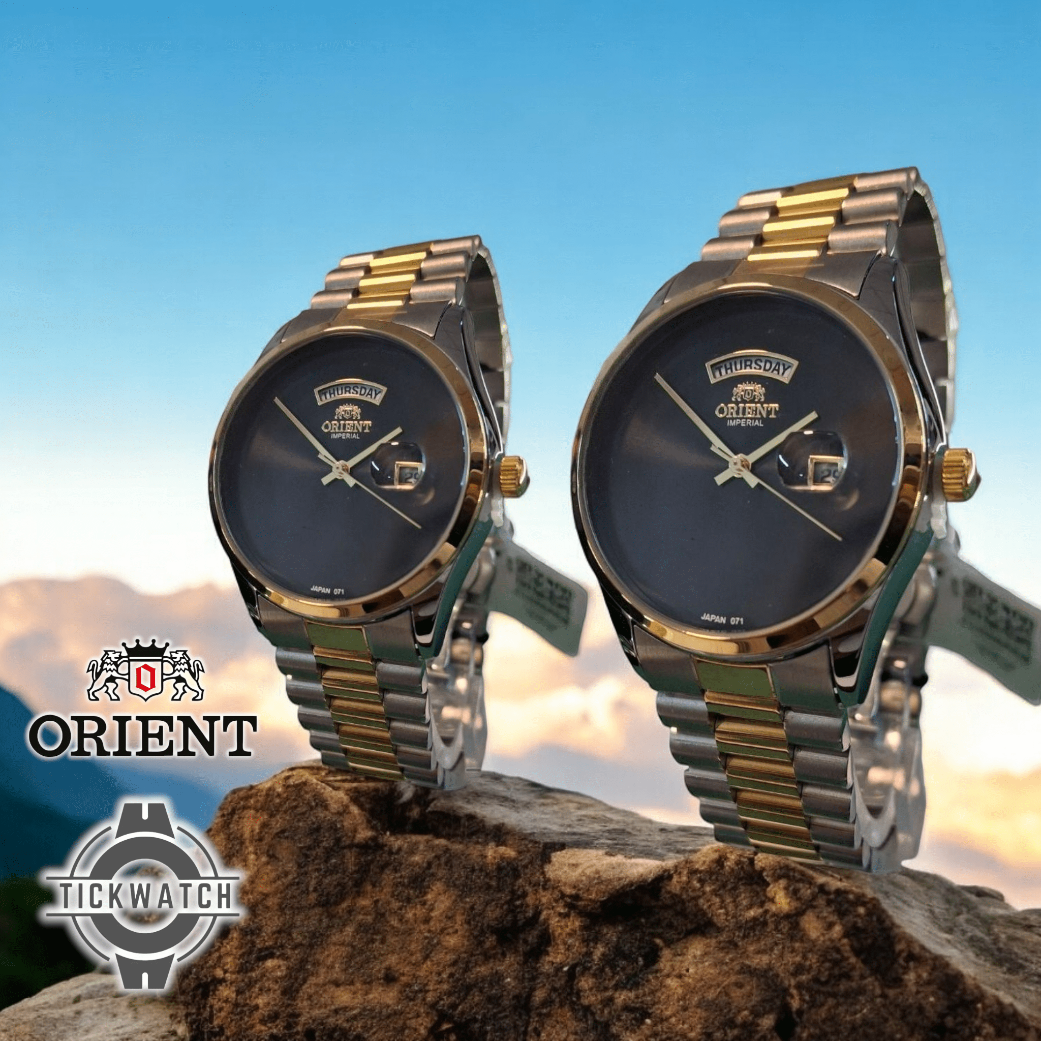 Photoroom-20241030_212358 ساعت ست اورینت امپریال زنانه و مردانه رفرنس ORIENT IMPERIAL O-SH071G - Image 1