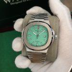ساعت پتک فیلیپ مردانه مدل ناتیلوس صفحه تیفانی(آبی آسمانی) Patek Philippe