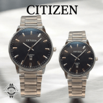 ساعت ست سیتیزن ژاپنی صفحه مشکی  CITIZEN B2386