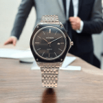 ساعت ست سیتیزن اصلی ژاپنی صفحه سورمه ایCITIZEN 1170L - Image 2