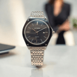 ساعت ست سیتیزن اصلی ژاپنی صفحه سورمه ایCITIZEN 1170L - Image 3