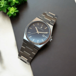 ساعت مردانه ای پی (AP)نقره ای صفحه سورمه ای مدل AP Royal Oak Offshore PRX - Image 3