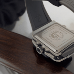 ساعت هابلوت مردانه مربعی نقره ای  Hublot Square Bang HS867G - Image 5