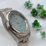 ساعت ست مردانه و زنانه رولکس پرپچوال صفحه تیفانی 01463 RRolex Oyster Perpetual - Image 8