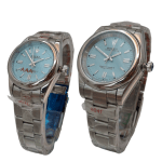 ساعت ست مردانه و زنانه رولکس پرپچوال صفحه تیفانی 01463 RRolex Oyster Perpetual - Image 6