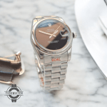 ساعت مچی رولکس مردانه اویستر پرپچوال سیلور ROLEX Oyster perpetual silver - Image 2