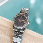 ساعت مچی زنانه الگانس رویال اصلی رنگ ماترینی صفحه سورمه اییELEGANCE ROYAL RE2143L - Image 2