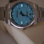 ساعت ست مردانه و زنانه رولکس پرپچوال صفحه تیفانی 01463 RRolex Oyster Perpetual - Image 7