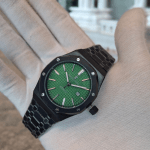ساعت اودمار پیگه AP رویال اوک مشکی صفحه سبز Ap Royal OAK - Image 2