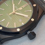 ساعت اودمار پیگه AP رویال اوک مشکی صفحه سبز Ap Royal OAK - Image 3