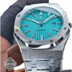 ساعت ای پی (AP)مردانه سیلور صفحه تیفانی Audemars Piguet - Image 2