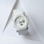 ساعت مردانه کاسیو جی شاک مدل 2300 G-SHOCK بند رابر سفید - Image 4