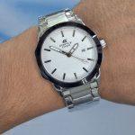 ساعت مچی مردانه کاسیو ادیفایس Casio Edifice بند استیل رنگ ثابت با گارانتی یکساله - Image 2