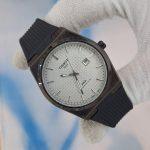 ساعت مچی مردانه تیسوت Tissot 1853 Powermatic بند رابر مشکی صفحه سفید