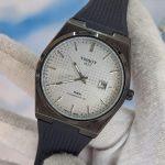 ساعت مچی مردانه تیسوت Tissot 1853 Quartz بند رابر مشکی، قاب رزگلد، صفحه مشکی - Image 10