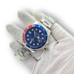 ساعت مچی مردانه سیتیزن اکو درایو Citizen Eco-Drive بند استیل ضدآب بزل گردان با تقویم 31 روزه و قفل اصلی - Image 4