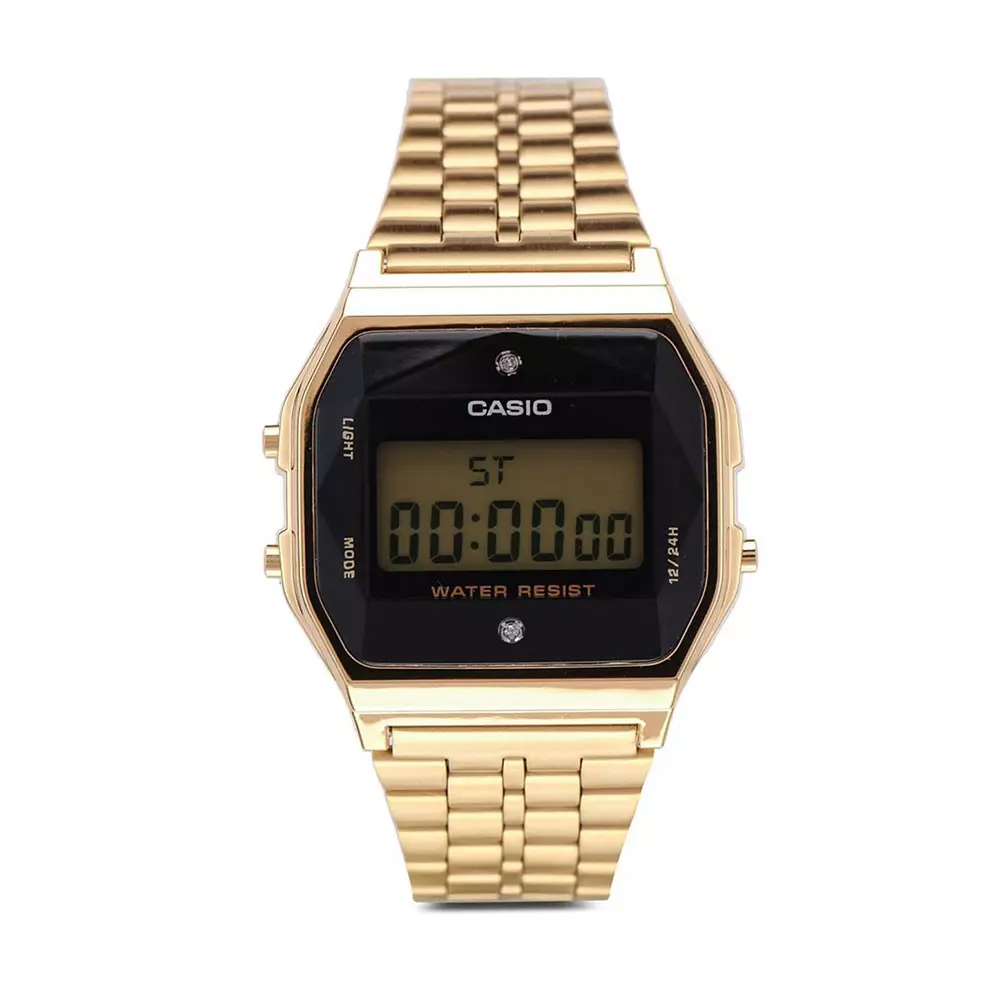 Casio A159Wged 1D Mens Classic Watch Front View