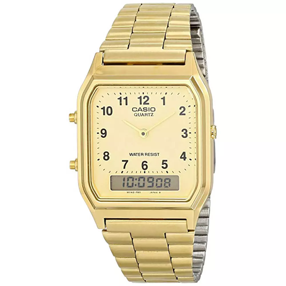 Casio Aq 230Ga 9Bmq Mens Watch Front View