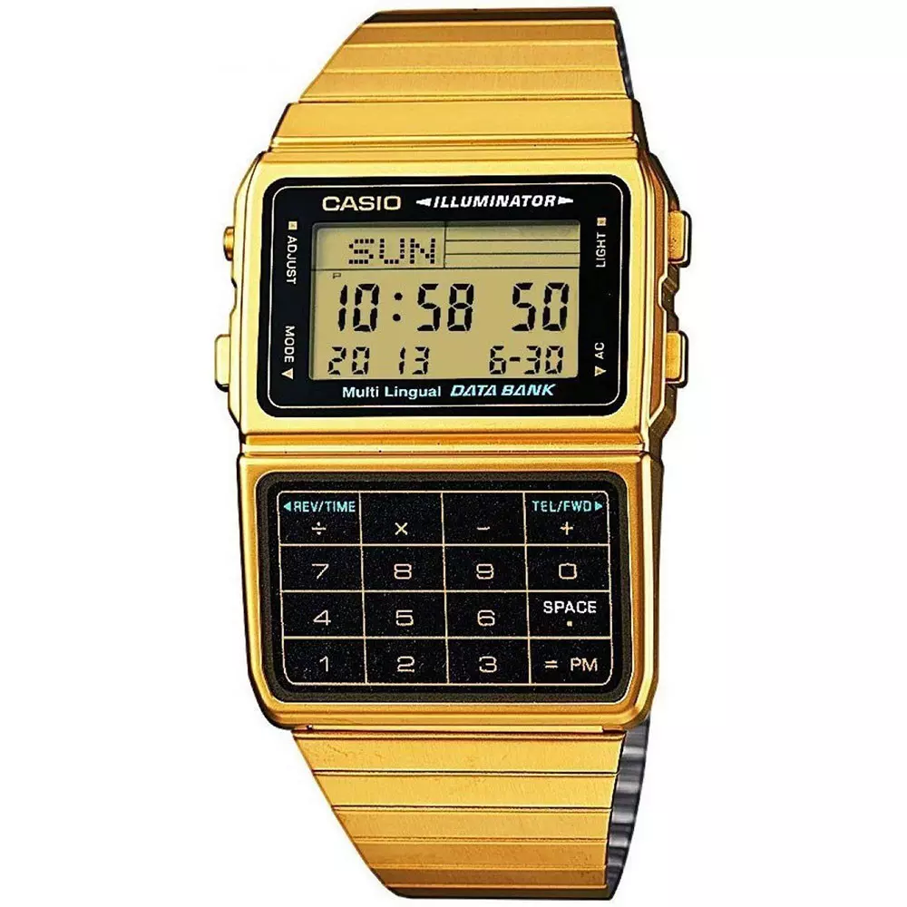 Casio Dbc 611G 1D Mens Watch Side View