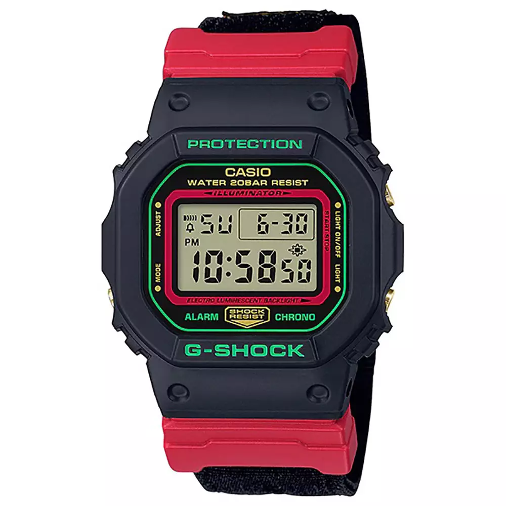 Casio Dw 5600Thc 1Dr Mens Watch Front View