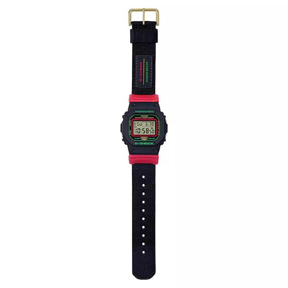 Casio Dw 5600Thc 1Dr Mens Watch Side View