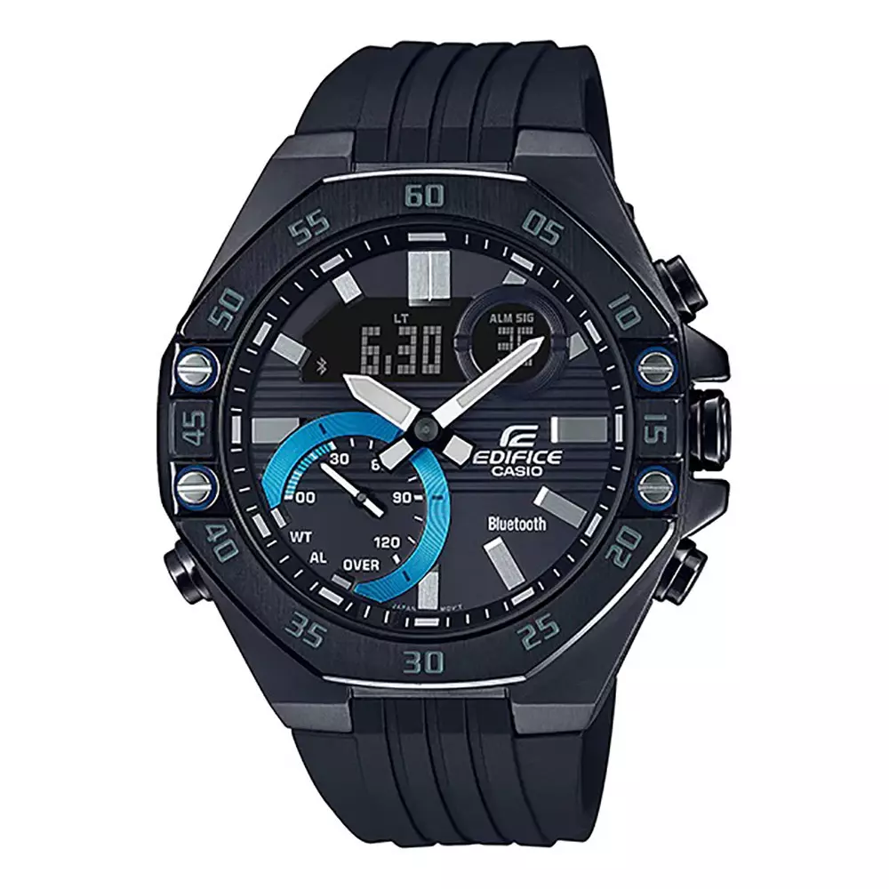 Casio Ecb 10Pb 1Adf Mens Watch Front View