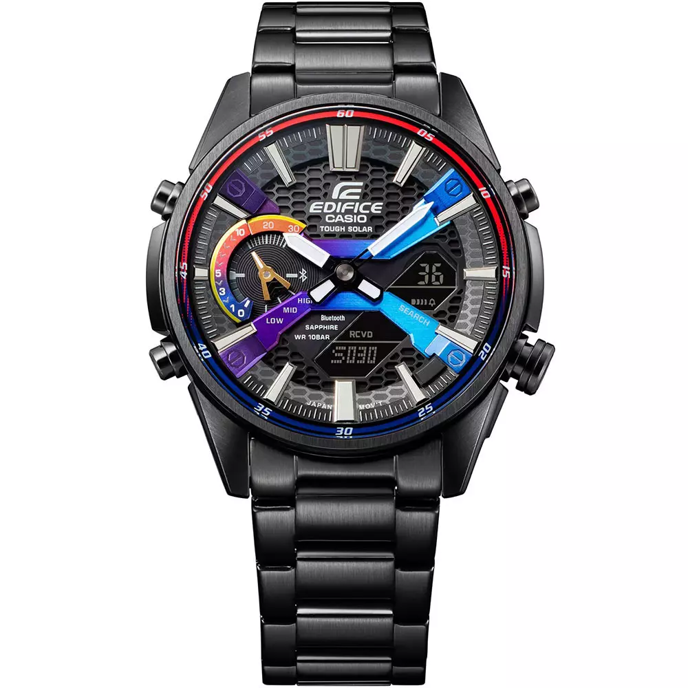 Casio Ecb S100Hg 1Adf Mens Watch Back View