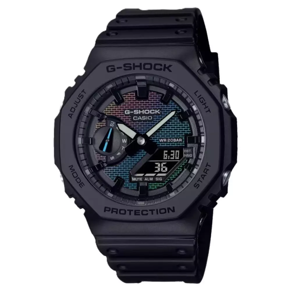 Casio Ga 2100Rw 1Adr Mens اسپرت Watch Front View