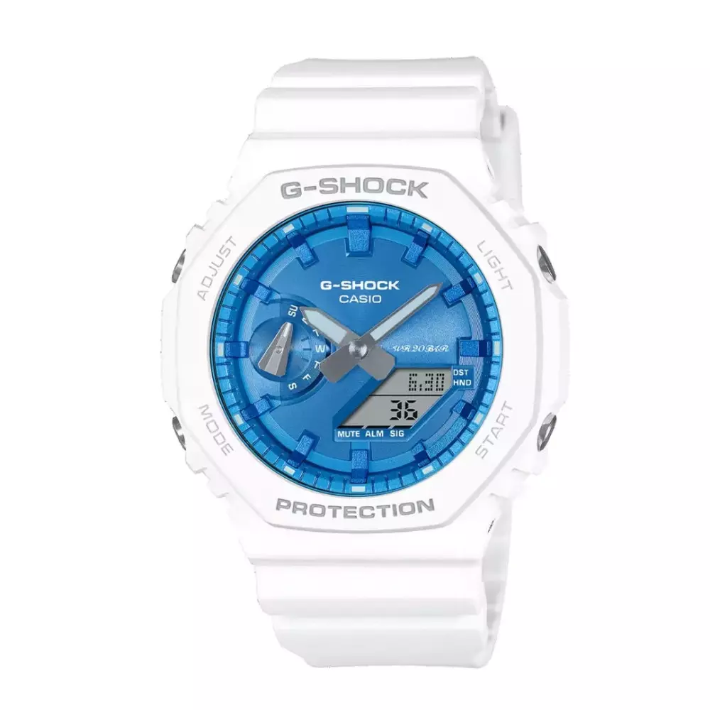 Casio Ga 2100Ws 7Adr Mens اسپرت Watch Front View