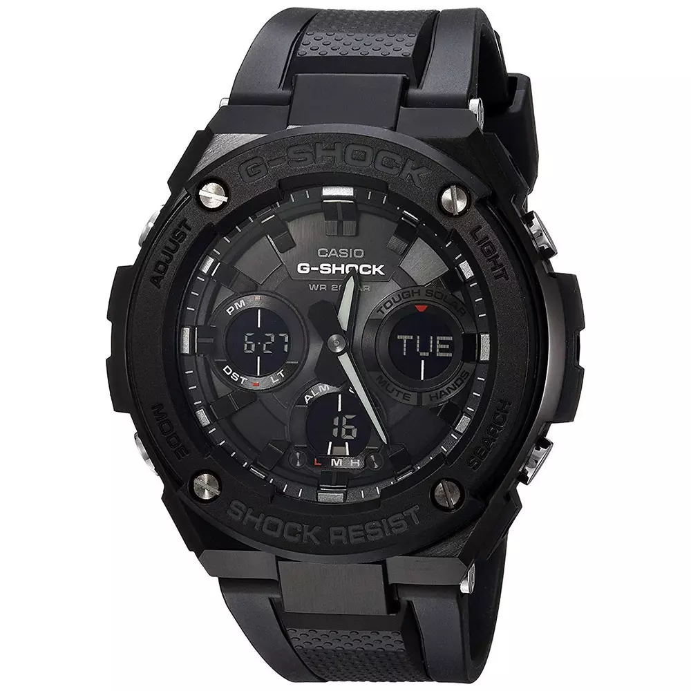 Casio Gst S100G 1B Mens اسپرت Watch Front View
