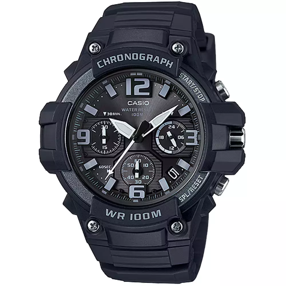 Casio Mcw 100H 1A3Vdf Mens اسپرت Watch Front View