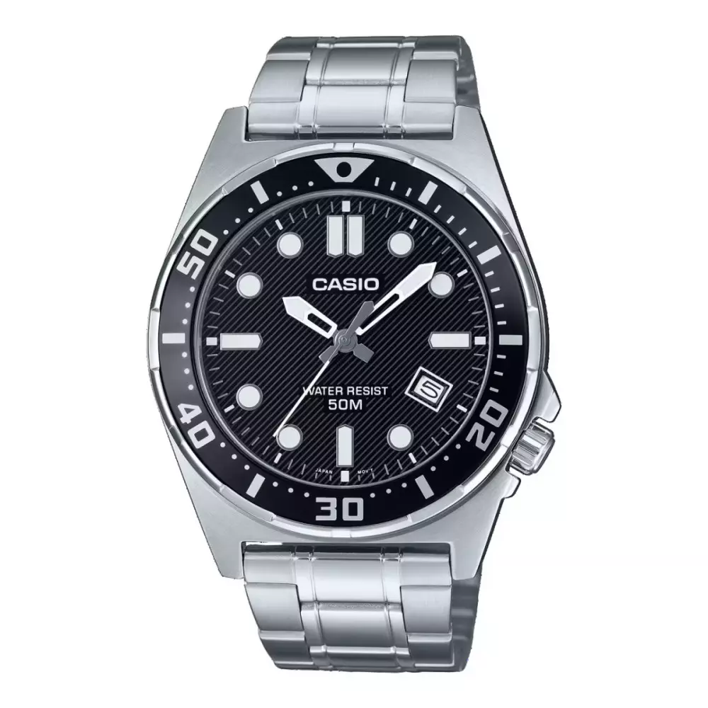 Casio Mtd 135D 1Avdf Mens Watch Front View