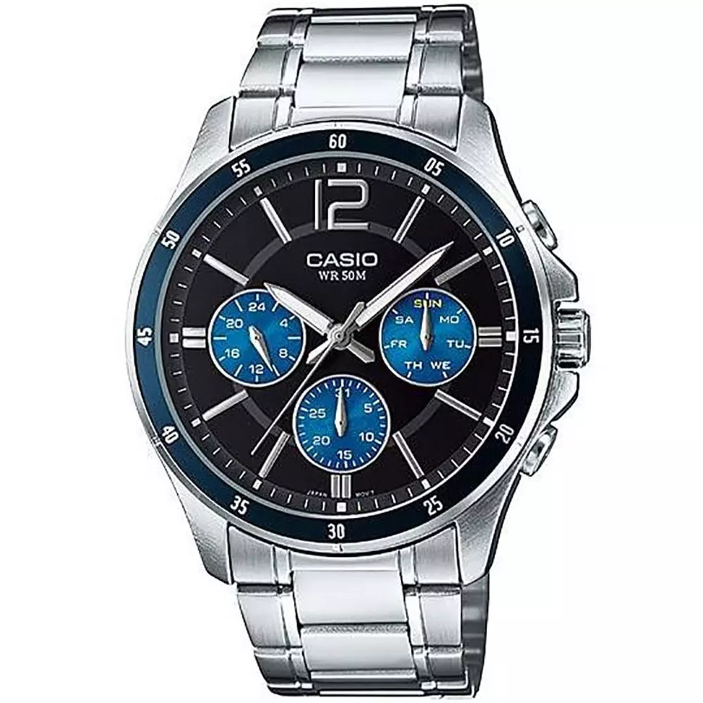 Casio Mtp 1374D 2Avdf Mens اسپرت Watch Side View