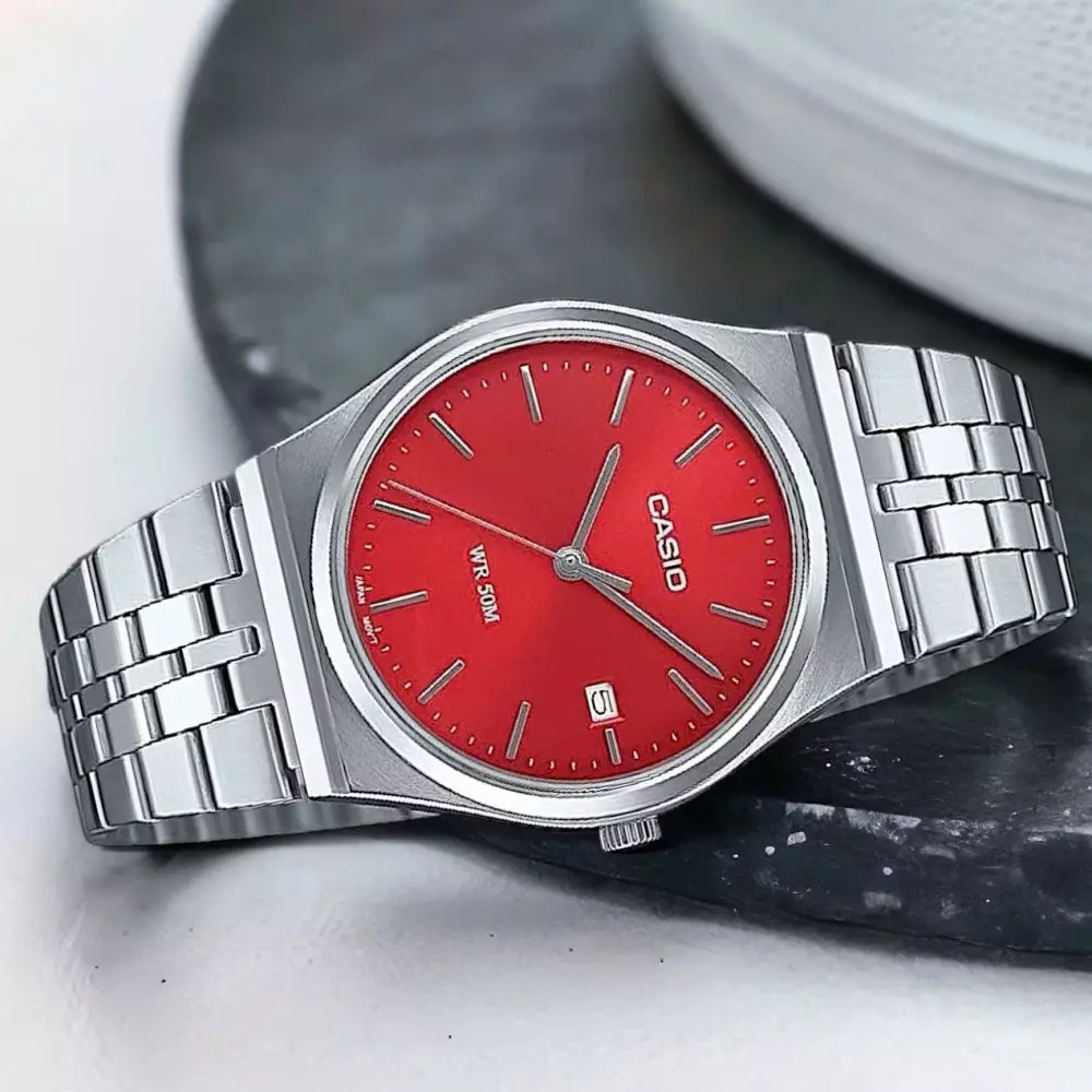 Casio Mtp B145D 4A2Vdf Mens Watch Side View