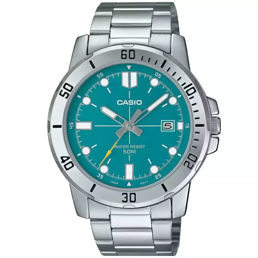 Casio Mtp Vd01D 3E2Vudf Mens Watch Front View