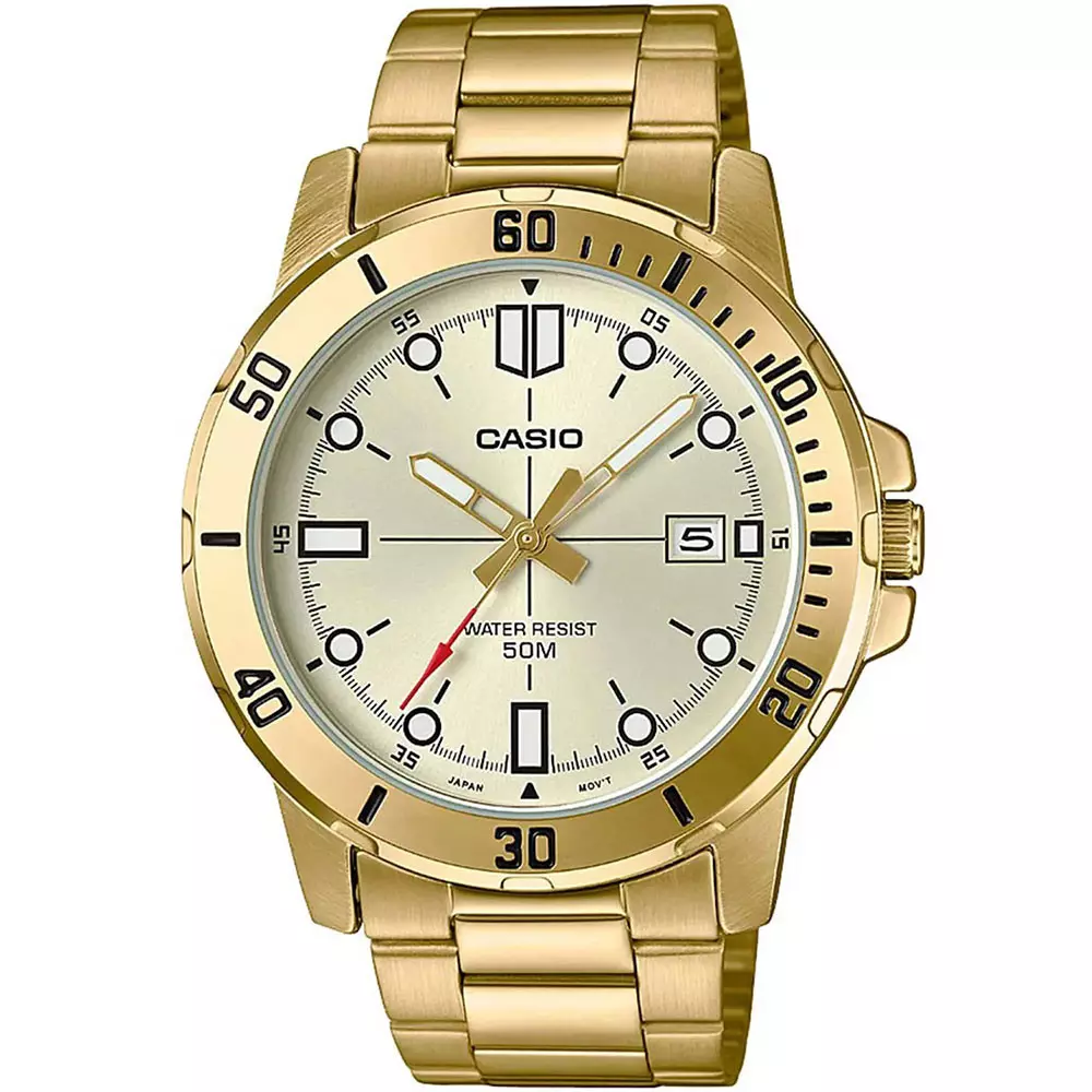 Casio Mtp Vd01G 9Evudf Mens Watch Front View
