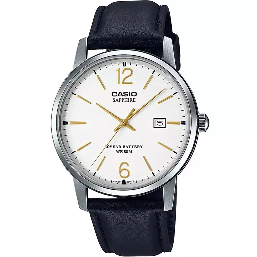 Casio Mts 110L 7Avdf Mens Watch Side View