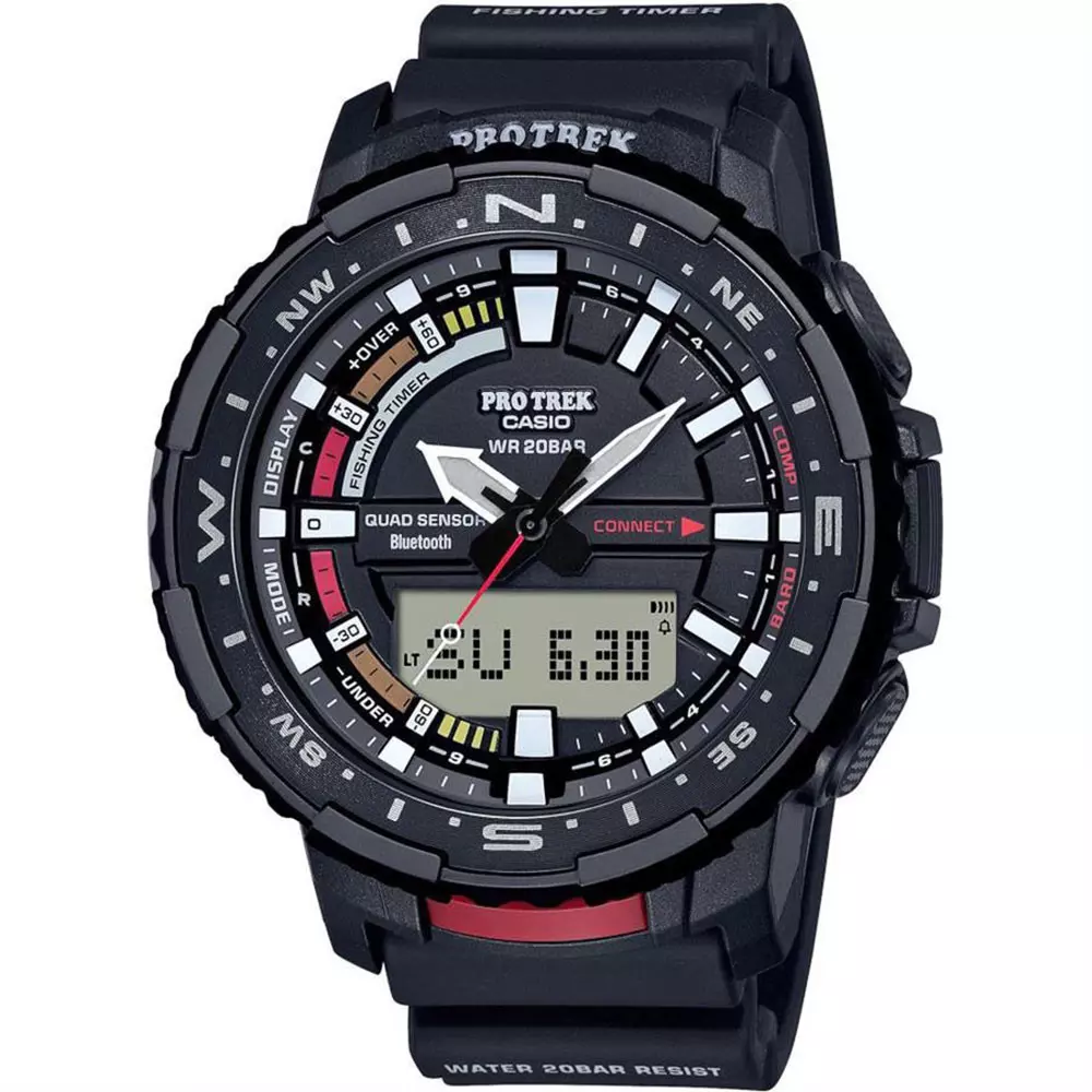 Casio Prt B70 1Dr Mens Watch Side View