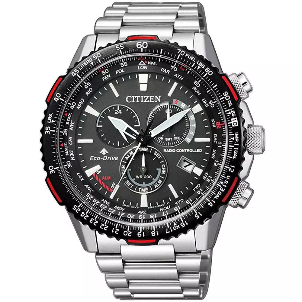 Citizen Cb5001 57E Mens Watch Back View