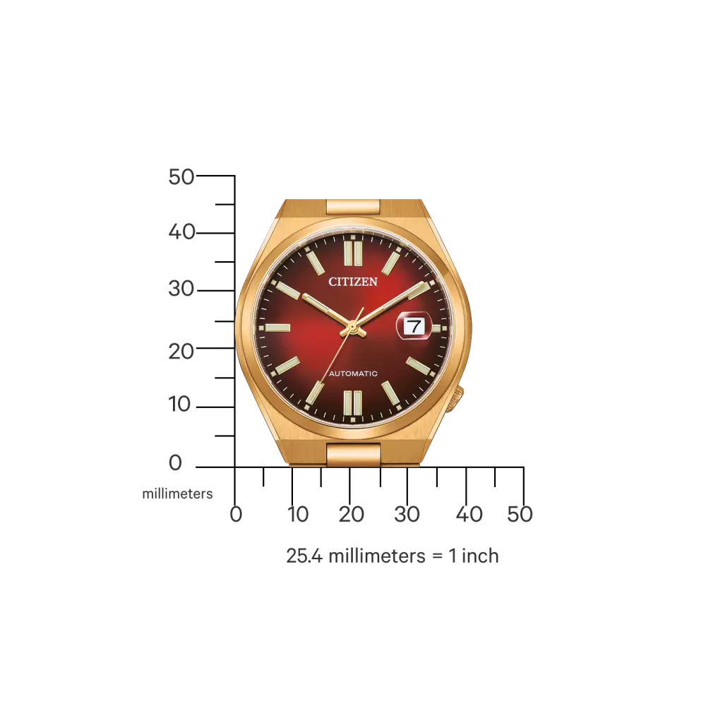 Citizen Nj0153 82X Mens Watch Side View